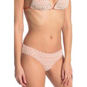 BECCA by Rebecca Virtue Womens Multicolor Shirred Hipster Bikini Bottoms Size XL